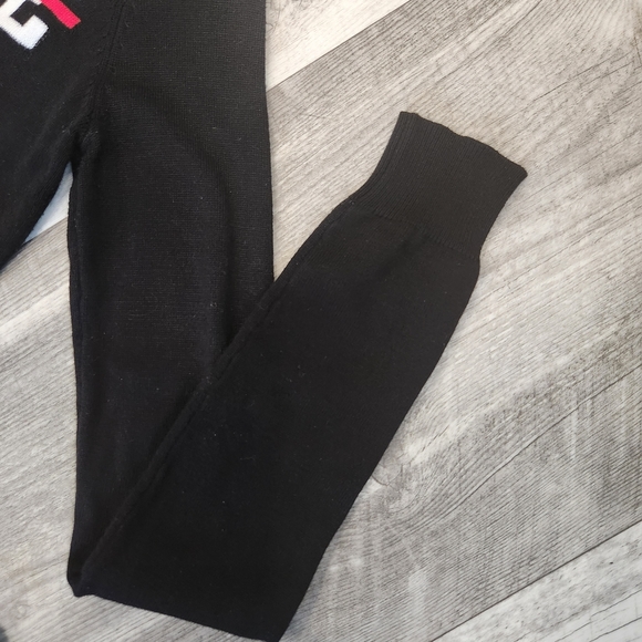 "Exercise - Extra Fries" Sweater XS Black - Picture 3 of 7